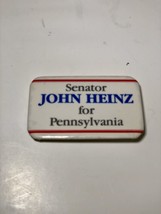 Senator John Heinz for Pennsylvania Political Campaign Pin - £5.43 GBP