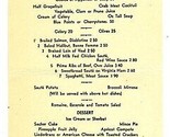 2 Association of Junior Leagues of America Restaurant Menus 1947 New York - $47.52