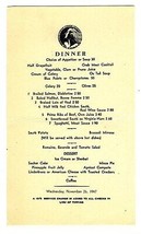 2 Association of Junior Leagues of America Restaurant Menus 1947 New York - £37.28 GBP