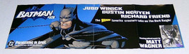 2004 Batman DC Detective Comics 34x11 inch comic book promotional promo ... - $23.46