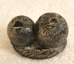 A Wolf Original Canad OWL Soapstone Sculpture Figurine - $16.00
