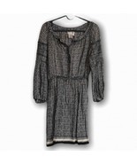 M.S.S.P. basket weave print long sleeve dress Women’s Size S Small - $26.71