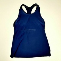 Lululemon Women&#39;s Athletic Sports-top Size 6 Blue Polyester Spandex DL26 - £11.89 GBP