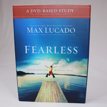 Max Lucado FEARLESS DVD Based Bible Study Leader Guide Discussion Book - £14.68 GBP