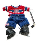 BAB Montreal Canadians NHL Hockey Uniform with Stick and Skates Build-a-... - $34.60