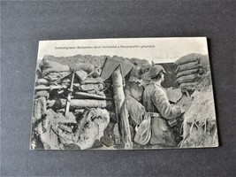 A soldier observer inspects the battlefield- Europe-WORLD WAR I, 1915 RPPC.RARE. - £23.74 GBP