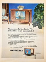 MAGNAVOX-The Magnificent Finest Color TV-True Color-1968 Vintage Print Ad!! - $10.21