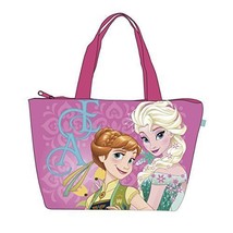 Disney Frozen Girls Beach Bag in PVC on Front &amp; Heavy Oxford Polyester - £7.63 GBP