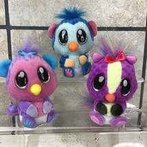 Hatchimals Mini Plush Backpack Clips Cat Birds Wings Lot Of 3 Spin Master 2019 - £11.62 GBP