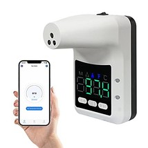 Wall-Mounted Infrared Forehead Thermometer with Bluetooth for iOS App Non-Contac - £142.21 GBP