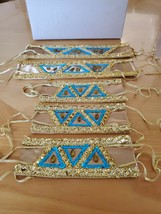 ADULT EGYPTIAN Gold bracelets With Belt CLEOPATRA QUEEN COSTUME Theater ... - $19.80
