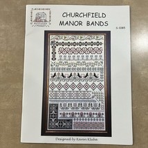 RoseWood Manor Counted Cross Stitch Chart - Churchfield Manor Bands - $19.54