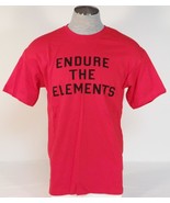 Element Endure The Elements Red Short Sleeve Tee Shirt Mens NWT - £23.90 GBP