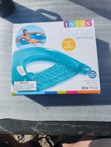 Intex Sit &#39;N Float Inflatable Lounge - Blue - $14.01