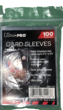 (1 Pack of 100) Ultra Pro Soft Trading Card Sleeves Zip Lock Pack Acid Free - $239.46 MXN
