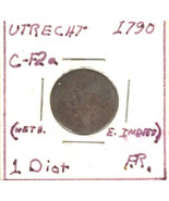 Netherlands East Indies (Utrecht) 1 Duit, Copper, 1790, C-F2a - €8,74 EUR