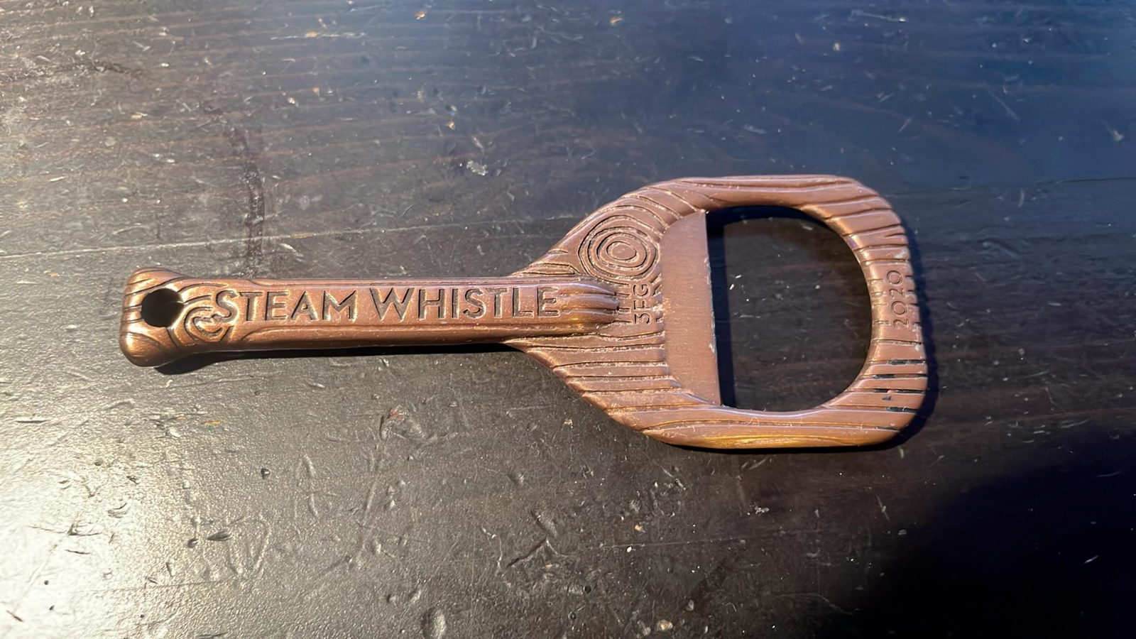 2020 Steam Whistle Beer Paddle shaped Retro Bottle Opener - $10.99