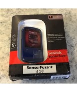 SanDisk Sansa Fuze+ Blue 4 GB Digital Media MP3 WMA Player SDMX20R-004GB... - $1,986.59 MXN