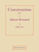 Communion in F by Albert Rénaud - £11.16 GBP