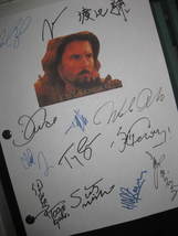 The Last Samurai Signed Film Movie Script Screenplay X13 Autographs Tom Cruise W - £15.04 GBP