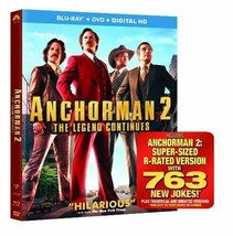 Anchorman 2: the Legend Continues (Blu-ray, 2013) - $6.79