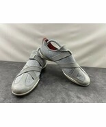 ECCO Sneakers Women 9.5M Bluma Shoes Gray Cross Over Strap Sport Slip On... - €23,63 EUR