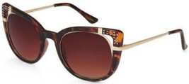 New Mestige Brown Tortoise Cat Eye Womens Sunglasses Margot Luxury Uv Protection - £21.46 GBP