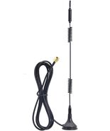 Dual Band WiFi 2.4GHz 5GHz 5.8GHz 12dBi 4g Antenna Magnetic Base SMA Mal... - $10.99