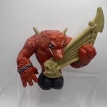McDonald&#39;s 2015 Activision Wolf Monster Guitar Toy Figure Rolling Wheel - $6.65