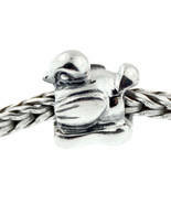 Authentic Trollbeads Sterling Silver 11229 Duckling RETIRED - £14.64 GBP