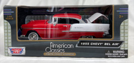 Motormax 1:24 Scale 1955 Chevy Bel Air American Classics Diecast Model Car - £18.87 GBP