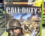 Call of Duty 3 (Microsoft Original Xbox, 2006) CIB Complete Tested! - $8.72