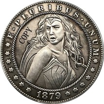 Hobo Nickel 1879-CC Usa Morgan Dollar Coin Copy Type 181 - £7.18 GBP