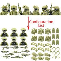WW2 Military Building Blocks Solider Figures Gifts Weapons Guns K150-1SET - $418.61 MXN