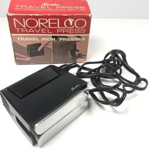 Travel Iron Norelco HL-2105 Collar Tie Press Rare Vintage Original Box - $279.47 MXN