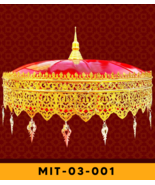 Buddhist Hindu Chatra Parosol Umbrella over Divine Royalty, #03001, many... - £653.61 GBP+