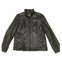 Marc New York Andrew Marc 100%  Lambskin Leather Jacket Women&#39;s Size XL ... - $736.52 MXN