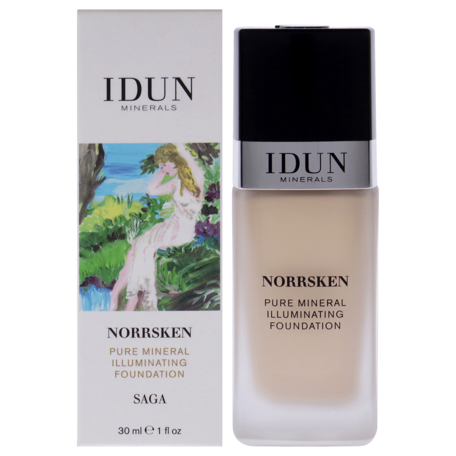 Norrsken Foundation - 203 Saga by Idun Minerals for Women - 1 oz Foundation - $14.49
