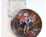 1981 Reco Little Anglers Collector&#39;s Plate #0051AR W/ Certificate Authen... - $12.60