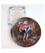 1981 Reco Little Anglers Collector&#39;s Plate #0051AR W/ Certificate Authen... - £9.84 GBP