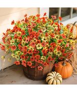 florisso Artificial Fall Mums Outdoor Decoration Orange Yellow 12 Bundles - €12,84 EUR florisso Artificial Fall Mums Outdoor Decoration Orange Yellow 12 Bundles - €12,84 EUR