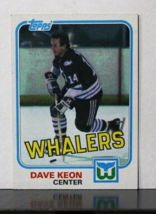 1981-82 Topps Hockey Dave Keon #83 - £4.70 GBP