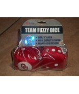 furry fuzzy dice Oaklahoma University Sooners new red. New lower price. - £7.11 GBP