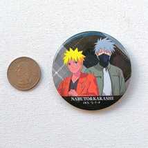 Naruto &amp; Kakashi Naruto Shippuden Bell Fine Street Casual Round Can Badge Pin - $20.00