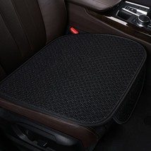 Flax Car Seat Cover Protector Linen Front Rear Back Cushion Protection Pad Mat W - £52.28 GBP