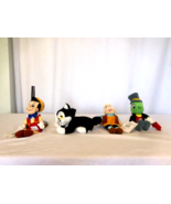 Disney Store Beanie Babies Pinocchio Complete Set - $904.67 MXN