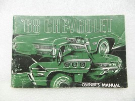 1968 CHEVROLET CHEVY Owners Manual 15963 - $16.82