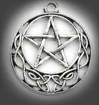 HAUNTED PENTAGRAM NECKLACE MASTER MAGICKAL MANY SPELLS EXTREME Cassia4 Magick  image 2