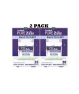 2PK ZzzQuil Pure Zzzs BACK TO SLEEP - 30 Rapid Dissolve Tablets Each -EX... - £9.33 GBP
