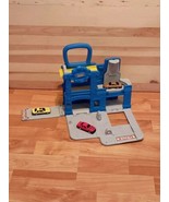 TONKA CHUCK&#39;S GARAGE FOLD AND GO INCOMPLETE SET W/3 REPLACEMENT CARS INC... - $14.03